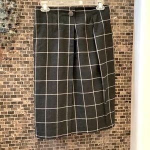 Wool Vintage Pencil Skirt by Evan Picone
